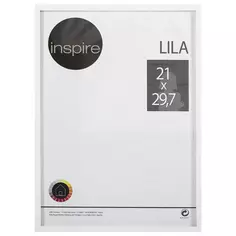 Рамка Inspire Lila 21х29.7 см цвет белый
