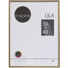 Рамка Inspire Lila 30х40 см цвет золото