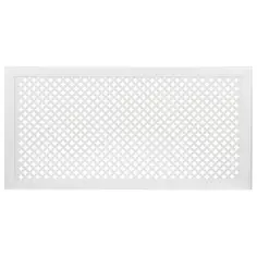 Экран для радиатора Готико 120x60 см цвет белый Без бренда