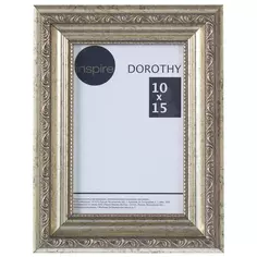 Рамка Inspire "Dorothy" цвет серебряный размер 10х15