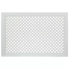 Экран для радиатора Готико 90x60 см цвет белый Без бренда