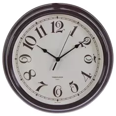 Часы настенные "Классика" цвет коричневый диаметр 30.5 см Troykatime