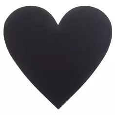 Доска для записей меловая «Сердце» Без бренда