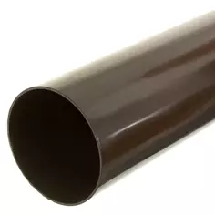 Труба водосточная Dacha 80 мм 3 м коричневый DÖcke