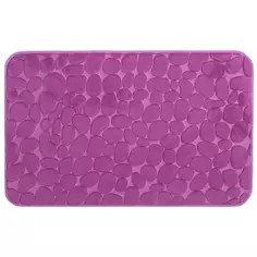 Коврик для ванной Grampus 80x50 см цвет фиолетовый