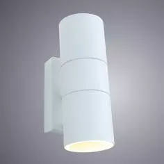 Настенный светильник уличный Mistero 2xGU10x35 Вт IP44 цвет белый металлик Arte Lamp