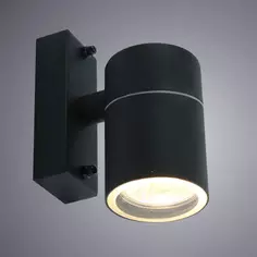 Настенный светильник уличный «Mistero» 1xGU10x35 Вт IP44 цвет чёрный металлик Arte Lamp