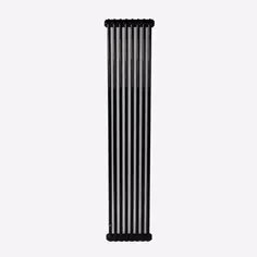 Радиатор Irsap Tesi трубчатый двусторонний 1735 8 секций боковое подключение сталь цвет черный