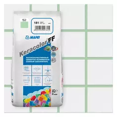 Затирка цементная Mapei Keracolor FF 181 цвет нефрит 2 кг