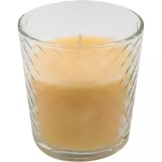 Свеча ароматизированная в стакане «Ваниль» Без бренда