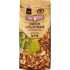 Щепа для копчения, ольха, 400 г Firewood