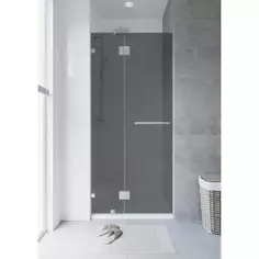 Душевая дверь Март Классика тонированная распашная 100x195 см Mart