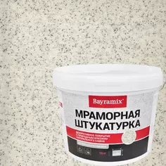 Штукатурка мраморная Bayramix Royal White-N 15 кг