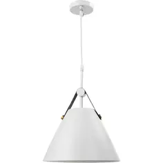 Светильник подвесной Decize L1150-1, 1 лампа, 2 м², цвет белый Lamplandia