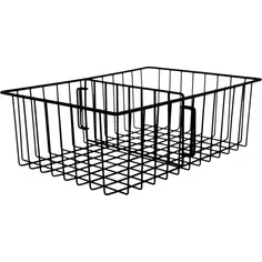 Органайзер для ящиков 33x23.5x11 см цвет чёрный Без бренда