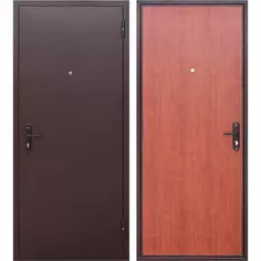 Дверь входная металлическая Стройгост 5, 960 мм, правая, цвет рустикальный дуб Без бренда