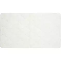 Коврик для ванной Bath Plus Лана 70х120 см цвет белый