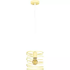Подвесной светильник Vitaluce Торнадо 1 лампа 3м² Е27 цвет желтый