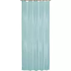 Тюль на ленте органза 140x260 см цвет голубой Без бренда