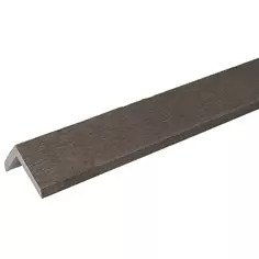 Профиль угловой для террасной доски CM Decking 8х38-50х2000 мм ДПК цвет венге C&M