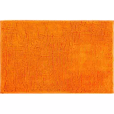 Коврик для ванной Swensa Merci 45х70 см цвет оранжевый