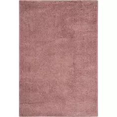 Ковер полиэстер Ribera 160x230 см цвет темно-розовый Без бренда