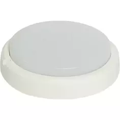 Светильник ЖКХ светодиодный 8 Вт IP54 4000К, накладной, круг, нейтральный белый свет IEK
