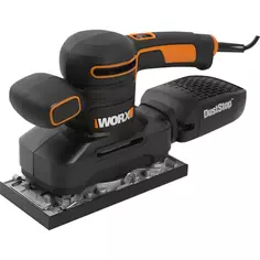 Вибрационная шлифмашина Worx WX641, 250 Вт, 93x185 мм