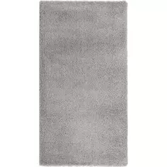 Ковер полиэстер Ribera 80x150 см цвет светло-серый Без бренда