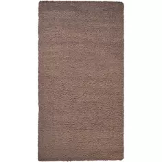 Ковер полиэстер Ribera 80x150 см цвет темно-бежевый Без бренда