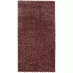 Ковер полиэстер Ribera 80x150 см цвет темно-розовый Без бренда