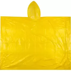 Плащ-дождевик пончо ГП1-3-Ж цвет желтый размер унверсальный Без бренда