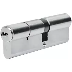 Цилиндр Abus D6N, 45x55 мм, ключ/ключ, цвет никель