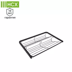 Полка для обуви выдвижная НСХ 11x54.9x37.6 см сталь цвет чёрный