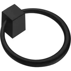 Ручка-кнопка мебельная K-1130, цвет матовый черный Kerron