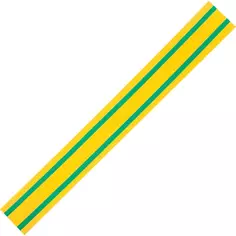 Термоусадочная трубка Skybeam ТУТнг 2:1 40/20 мм 0.5 м цвет желто-зеленый