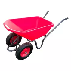 Тачка садовая двухколесная 250 кг/110 л Без бренда