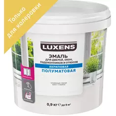 Эмаль для колеровки для окон Luxens цвет прозрачный 0.9 кг