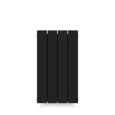 Радиатор Rifar Supremo 500 биметалл 4 секции боковое подключение цвет черный