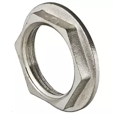 Контргайка 1 1/4" никелированная латунь VTr.655.N.0007 Valtec