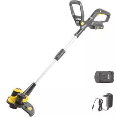 Триммер аккумуляторный Huter GET-280-2Li 18 В АКБ и ЗУ в комплекте