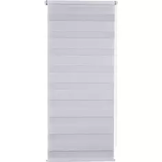 Штора рулонная день-ночь Silver 40x160 см молочная Без бренда