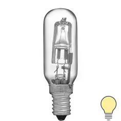 Лампа галогеновая для вытяжки/холодильника E14 28 Вт прозрачная 420 лм, теплый белый свет Uniel