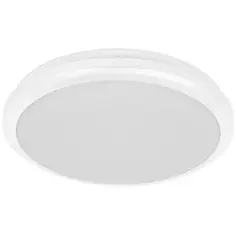 Светильник светодиодный ДПБ 3003 18 Вт IP54, накладной, круг, цвет белый IEK