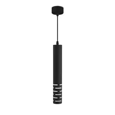 Подвесной светильник Elektrostandard DLN003, 1 лампа, 2 м², цвет чёрный матовый