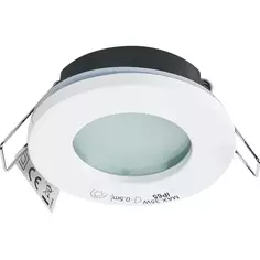 Корпус встраиваемого точечного светильника Lecco, без патрона, под GU10/GU5.3 82мм IP65 материал алюминий цвет белый Inspire