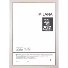 Рамка Milana, 22,5x31,5 см, цвет беленый дуб Без бренда