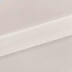 Тюль 1 м/п Промо Однотонный сетка 300 см цвет молочный Без бренда