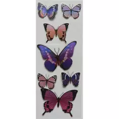 Наклейка "Бабочки" RKA 7501, 1 шт. Без бренда