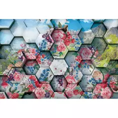 Фотообои Альпийская мозаика флизелиновые, 400x270 см, L13-194 Fbrush